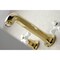 Kingston Brass KS4122PX Metropolitan 2-Handle Wall Mount Bathroom Faucet, Brass KS4122PX - alternate 4